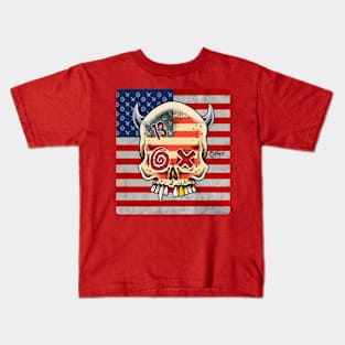 American Skull Kids T-Shirt